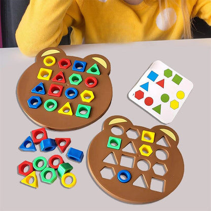 🔥Hot Sale-Buy 2 Save 15% Off👧👦🎨Educational Toy🎁 Shape Matching Game