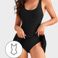 👙Last Day Sale 50% OFF💃Women's One Piece Tummy Control Tie Knot Swimsuit💕