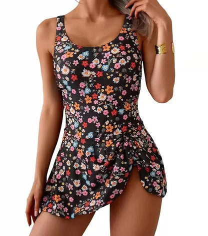 👙Last Day Sale 50% OFF💃Women's One Piece Tummy Control Tie Knot Swimsuit💕
