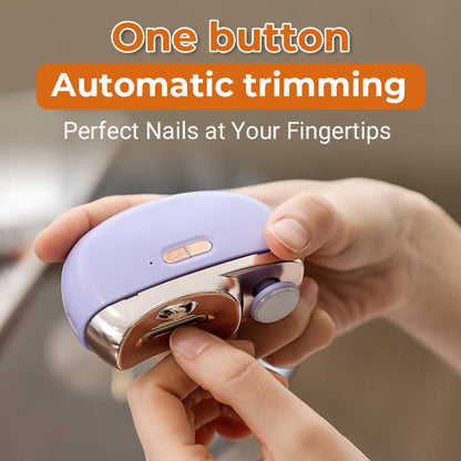 🏆New Year Sale 60% OFF🔥All in 1 Automatic Electric Nail Clipper with Polishing【Safe and convenient】