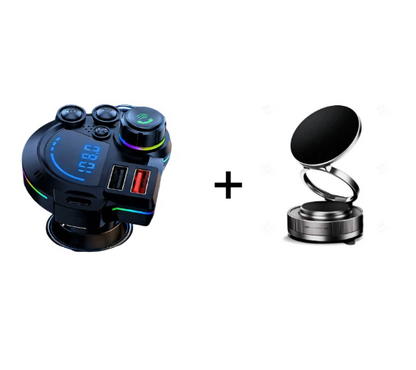 📻 50% OFF NOW! 🚗 Universal Dual-Port Car FM Bluetooth Transmitter – Wireless Music, Hands-Free Calling & Dual USB Charger🔌