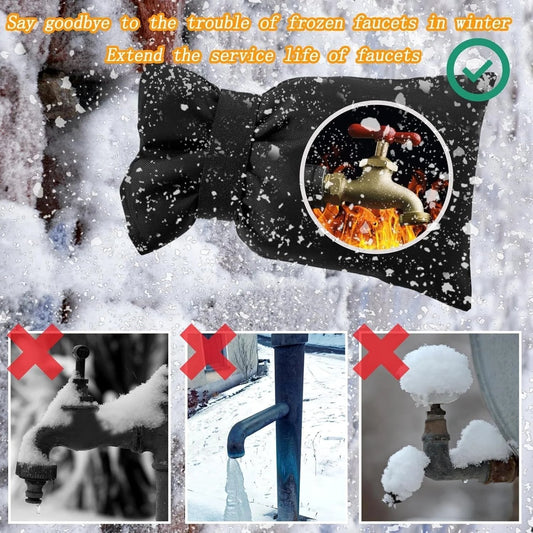 🏆LAST DAY-BUY 1 GET 1 FREE!!🔥Outdoor Faucet Covers for Winter Freeze Protection❄️🚰