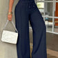 ⏳Last Day Sale Only ￡15.99!!👖💥Women's High-Waisted Straight Leg Trousers – Front seam & elastic back – Versatile, comfortable & perfect for office or casual wear ✨🌸