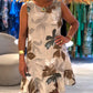 🌸Spring Specials🌸Sleeveless Round Neck Printed Dress