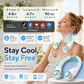 🔥Hot Sale 50% Off⌛❄️ Neck Air Conditioner Fan – Ultra-quiet personal cooling for the summer🍃🧊