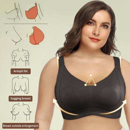 🔥Last Day Promotion - 49% OFF🏆Wire-Free Non-Marking Skin-Friendly Push-Up Bra