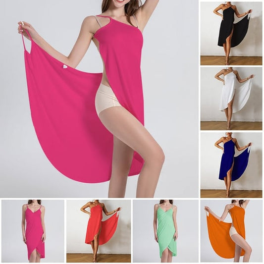 🎉Vacation Sale 50% OFF🏄‍Women's Beach Wrap Dress Cover-up