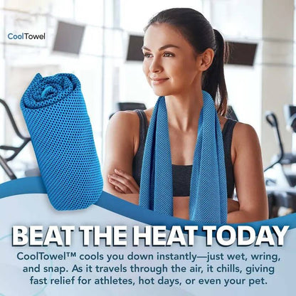 ⏰Last Day Buy 1 Get 1 Free (Each only ￡3.49)🔥Absorbent Quick-Drying Gym Cooling Towels🧊