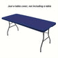 🌸 LIMITED TIME SPECIAL PRICE:£ 7.99!!! ✨Pack Stretch Fabric Table Top Cap Cover, fits 4ft/6ft/8ft Tables🧺