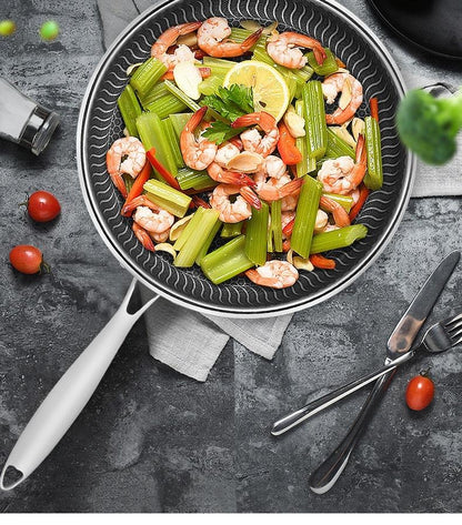 ✨2025 Hot Sale⌛🍳Limited Time 50% Off - Premium Non-Stick Pan with Lid