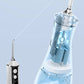 Teeth Cleaning with 3 Modes 4 Jet Tips IPX6 Waterproof Teethfloss for Home Travel，300ML Water Tank Water Flosser