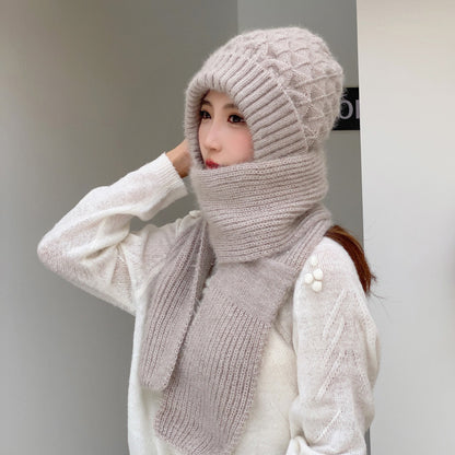 🔥EARLY CHRISTMAS SALE -49% OFF🎄-Winter Versatile Knitted Hooded Scarf for Women