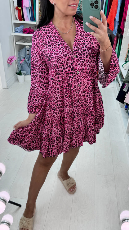 49% Off🎉2024 New Plus Size Leopard dress