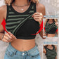💖Last Day Special Price ￡16.99!!💖Ribbed Stretchy Tank Top with Shelf Bra👚