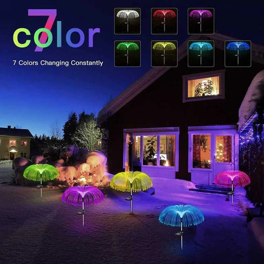 🪸New Hot Sale 50% Off🔥Solar Garden Lamp – Color-Changing Jellyfish Lamp🪼