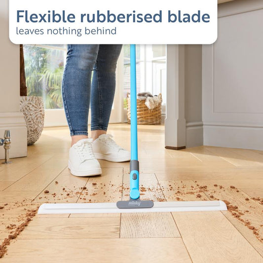 🔥Hot Sales 50% OFF: Only £9.99!!💥🧼Minky Flexi Edge Sweeper: Multi-Surface Cleaning for Floors, Carpets & Windows– UK Ready! 🇬🇧