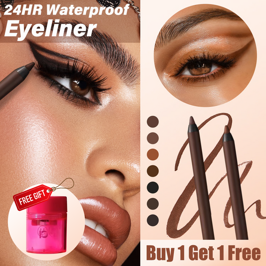 🎁Last Day Buy 1 Get 1 Free🔥-🌟24 HR Waterproof Eyeliner Duo Sharpenable Eye Pencil