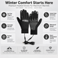 🥳2026 HOT SALE🥳💞50K+ SOLD! 🧤🔥 50% OFF! USB Heated Winter Gloves – warm polyester, textured grip, M–XL sizes. Keep hands cosy for cold-weather walks, cycling & outdoor adventures! 🛡️✅