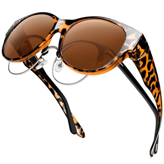 🔥LAST DAY ￡6.99🚀 🕶New Oversized Cat Eye Sunglasses Polarized UV400 Protection🥵🌴