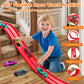 🎄🎁 2025 Christmas Surprise Gift: DIY Flexible Racing Track Toy 🚗