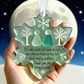 🎄Christmas Pre Sale￡6.99!!☃️🌊Snowflake-Shaped Sea Glass Friendship Decor❄✨ Shaped by Nature & Crafted by Hand!
