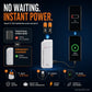 🔋 Emergency Phone Charger | AA Battery Powered Portable Power Bank | No Charging Needed | Built-In LED Flashlight for Travel, Camping & Emergencies 🔦