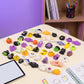 ✨🎃Halloween Squishies Stress Relief Toy Set, Classic Pumpkin/Ghost/Bat Shapes, Super Soft TPR Material with Elastic Squeeze Feel🧹Washable & Durable, Assorted 24/36/50pcs for Party Favors, Classroom Rewards & Trick-or-Treat🦇🪄