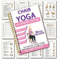 🧘‍♀️Hot Sale🔥30-Day Chair Yoga Weight Loss Spiral Notebook & Exercise Guide📘