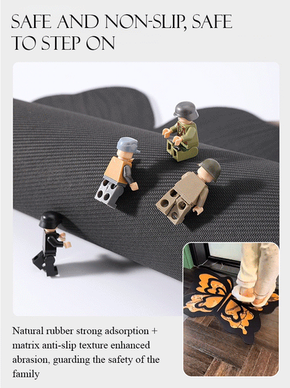 ⏳Time-limited Special🦋Retro Butterfly Diatomite Mat – Quick Drying & Non-Slip