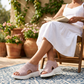 ☀️ 50% Off – Women's Breathable Knit Platform Sandals | Lightweight Comfort & Style👟