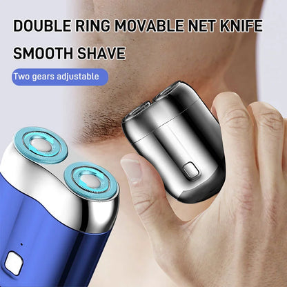 ✨HOT SALE✨2025 New Mini Double Head Electric Shave