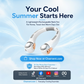 🔥Hot Sale 50% Off⌛❄️ Neck Air Conditioner Fan – Ultra-quiet personal cooling for the summer🍃🧊