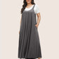 🔥Plus Size Supersoft Essentials Plain Adjustable Straps Dress