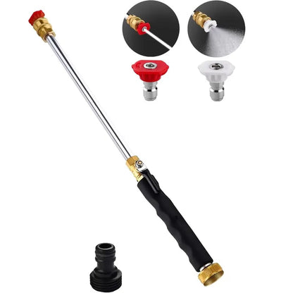✨Jet Nozzle Power Washer for Garden Hose💦3-in-1 Garden Spray Nozzle Set - Switch Between Jet, Fan & Mist in Seconds