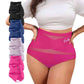 🌸Buy 1 Get 1 Free✨Plus-Size High-Waist Cross Tummy Control Panties💕