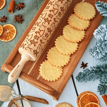 ✨BLACK FRIDAY SALE 49% OFF✨GINGERBREAD MEN ROLLING PIN