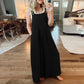 🔥BUY 2 FREE SHIPPING✈️💝Women's Sleeveless Wide Leg Jumpsuit with Pockets