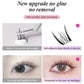 🔥HOT SALE✨👁️Waterproof Glue-free Realistic False Eyelashes