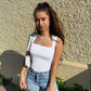 【😍Hot Sale 50% 😍Buy 1 Get 1 Free & Only ￡7.49 Per Each】Sleeveless Tummy Control Tank Tops Bodysuits🩱