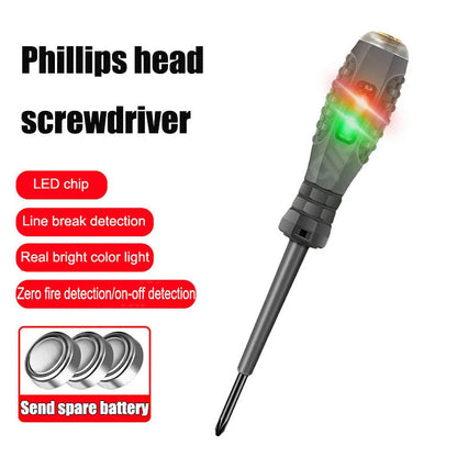 Magnetic Screwdriver & Tester Pen 2-in-1