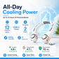 🔥Hot Sale 50% Off⌛❄️ Neck Air Conditioner Fan – Ultra-quiet personal cooling for the summer🍃🧊