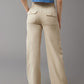 2024 New Plus Size Linen-Blend Wide-Leg Cargo Pant