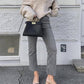 Fashion Loose Solid Color Pullover Sweater