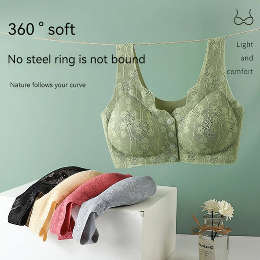 BUY 1  GET 1 FREE🌸 - Comfortable & Convenient Front Button Bra(🔥Add 2 items to the shopping cart to enjoy automatic discounts)