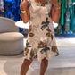 🌸Spring Specials🌸Sleeveless Round Neck Printed Dress