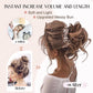 💁‍♀️LAST DAY - BUY 1 GET 1 FREE + FREE GIFT!!💗Messy Curly Hair Bun Scrunchie Extensions👩‍🦱