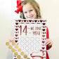 Valentine's Scratch Off Advent "14 things I or WE love about you!"