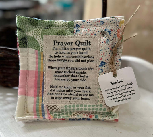 ✝️Easter Sale 49% OFF-Handmade Prayer Quilt with cross inside