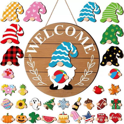 🔥Christmas Sale-Up to 50% OFF🎄A Gnome for Every Season – One Welcome Sign, Endless Smiles