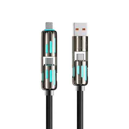 🔥2025 New Arrive🔥 -📲4-in-1 USB Charging Cable mFish fast charging MAX 240W⚡